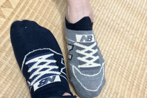 お揃い靴下